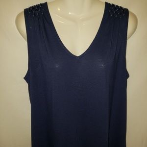 Liz Claiborne Large Blouse Tank Top
